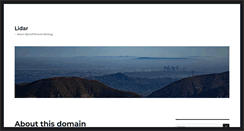 Desktop Screenshot of lidar.com