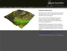 Tablet Screenshot of lidar.com.au